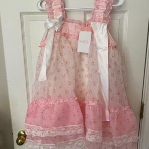 Selkie Baby Antoinette Peignoir Parfait (pink, NWT)